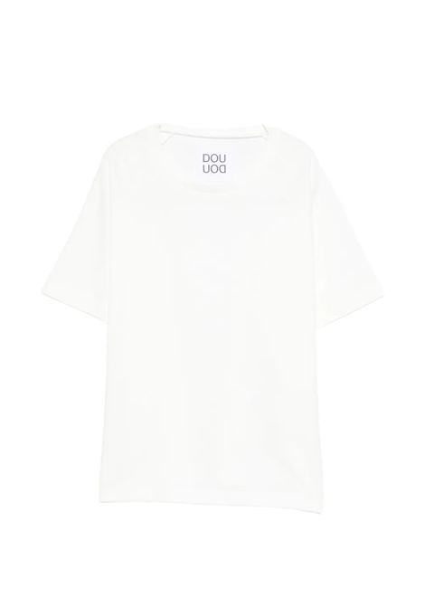 T-shirt basic bianca DOUUOD JUNIOR | DY8P11 Z3708101